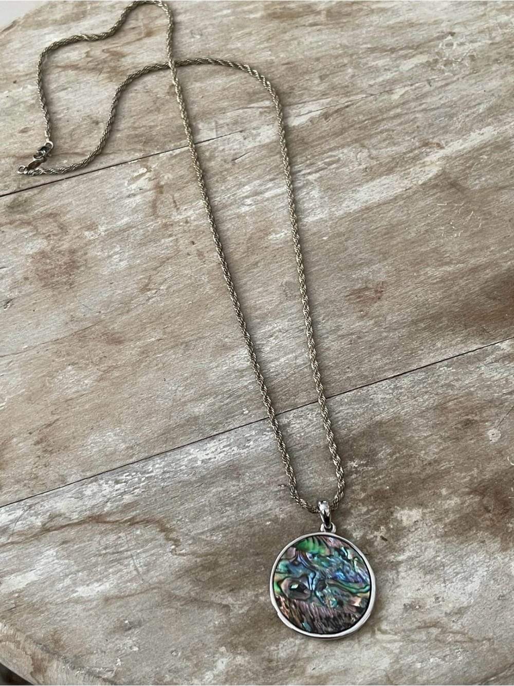Abolone necklace
